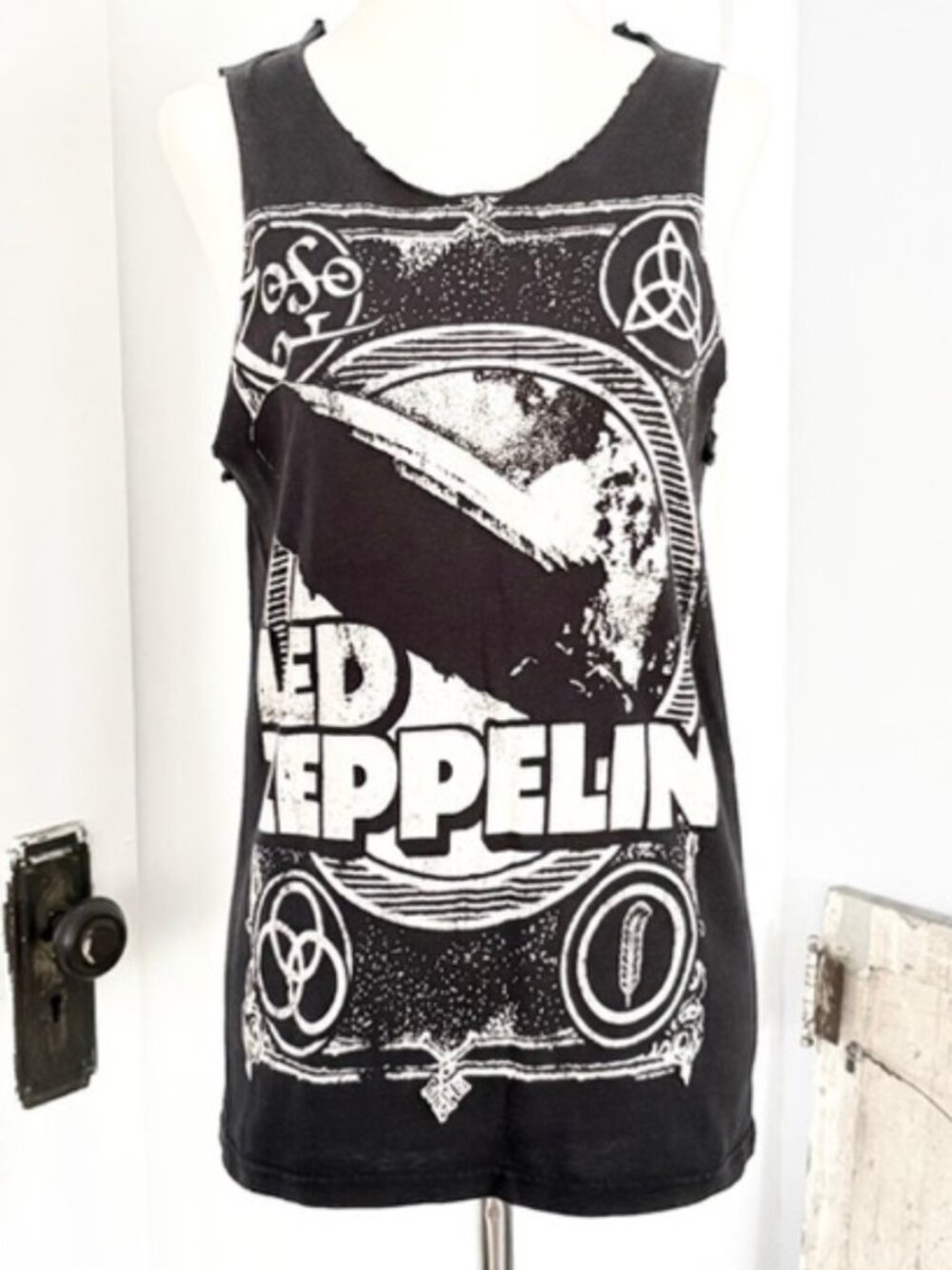 Led Zeppelin Tee Black size S/M